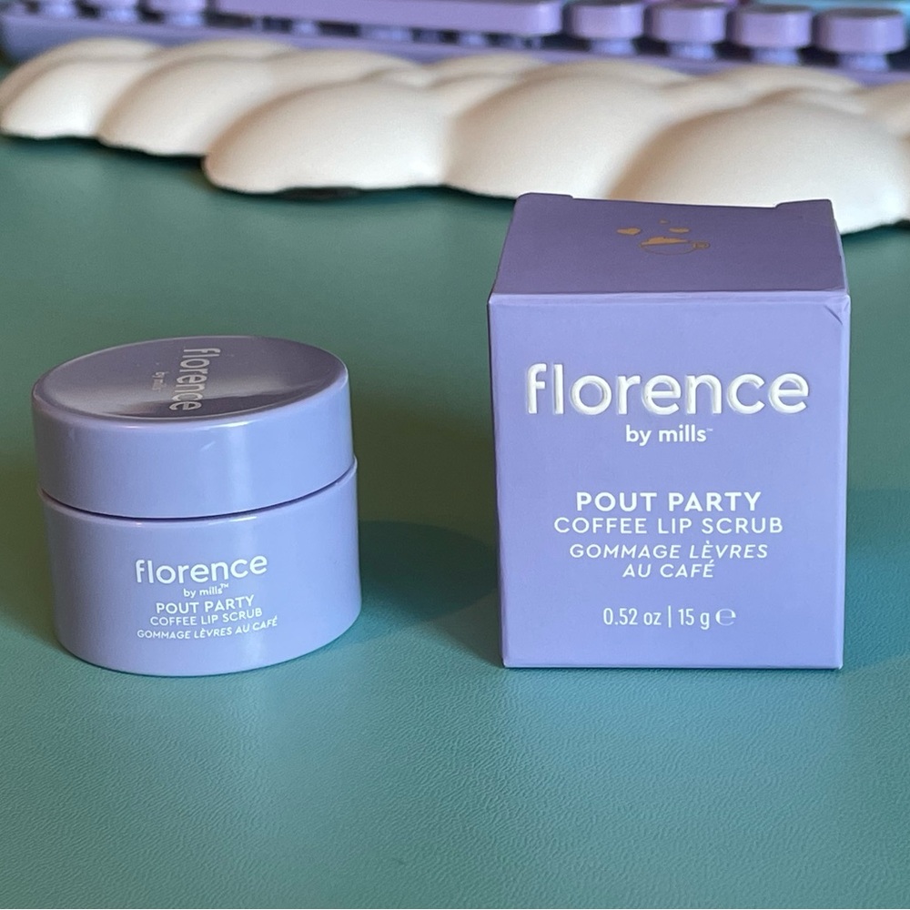 florence by mills Pout Party Coffee Lip Scrub